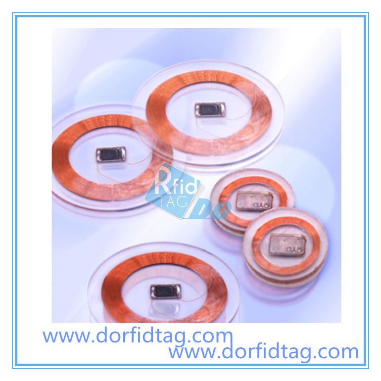 ISO 15693 transponder RFID clear tag